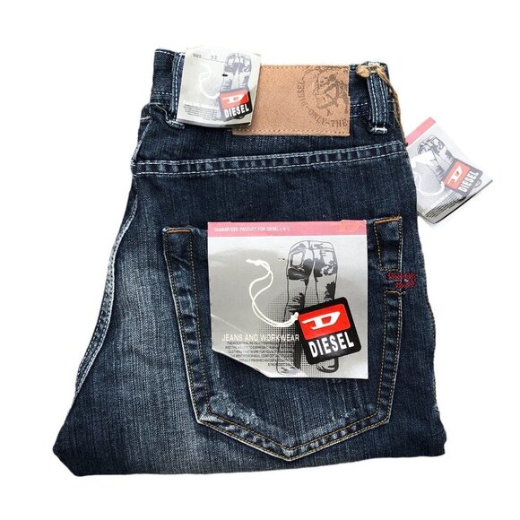Brand New VINTAGE 2001 Diesel Jeans Size 32 Blue - Picture 1 of 8